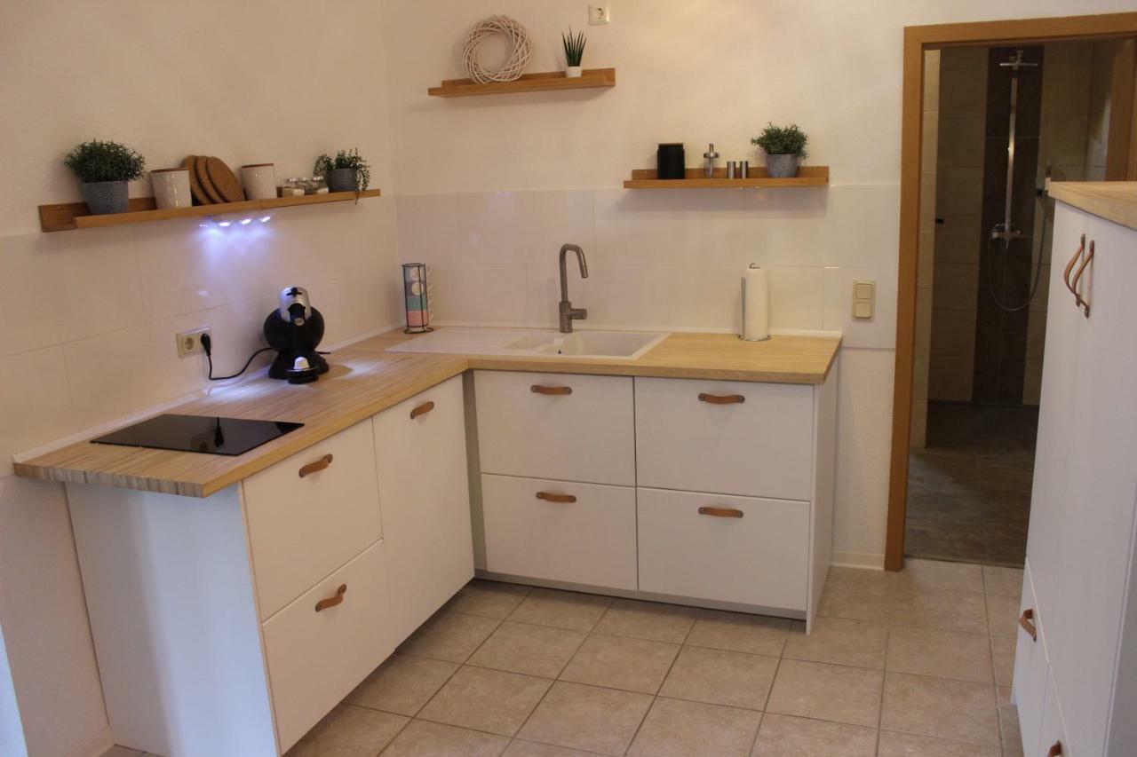 Ferienwohnung Wohnen am Solbad Bad Salzungen Exterior foto